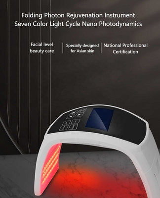 Compact Skin Led Facial Light Therapy para la mejora del acné de grado profesional