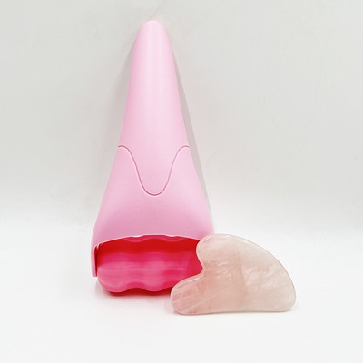 Roller de cara de jade para el tratamiento natural contra las arrugas Masaje con hielo y cuidado de la piel para la belleza de los ojos