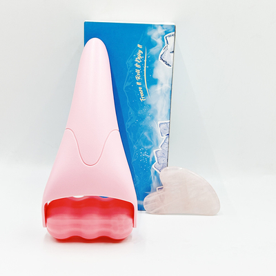 Roller de cara de jade para el tratamiento natural contra las arrugas Masaje con hielo y cuidado de la piel para la belleza de los ojos