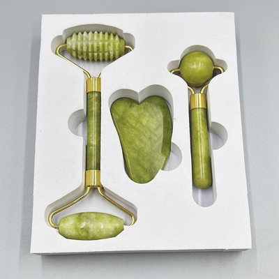 Experimenta el ritual de cuidado de la piel con el juego de Gua Sha de Xiuyan Stone Jade Roller