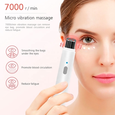 Enchufes USB Antienvejecimiento Masaje cálido Ojo Massager Pluma para calmar el edema y la relajación