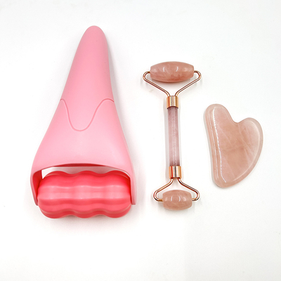 Roller de enfriamiento de la cara para el rostro y el cuerpo Cuidado de la piel Conjunto de masaje área cara ojo cuerpo