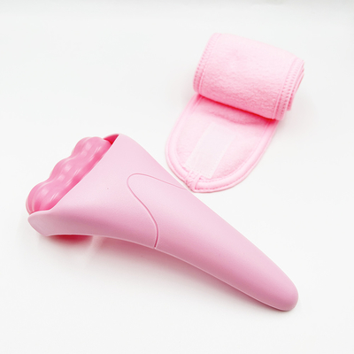 Roller de hielo facial para las arrugas de la cara y el cuerpo para el hogar de refrigeración gimnasio Cubo de hielo molde Roller