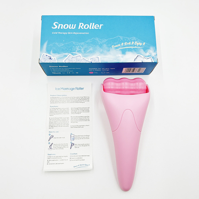 Roller de hielo facial para las arrugas de la cara y el cuerpo para el hogar de refrigeración gimnasio Cubo de hielo molde Roller