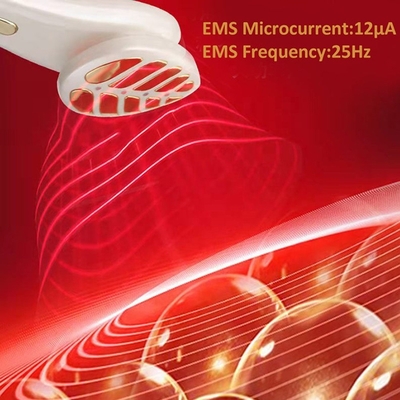 Mini Vibración Eléctrica Calor LED Ojo Massager Pluma para el levantamiento de la piel y desvanecimiento de las arrugas