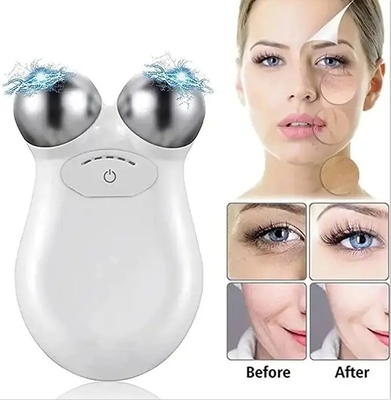 Loción conducción masajeador eléctrico para la belleza de la cara y el cuello EMS levantamiento