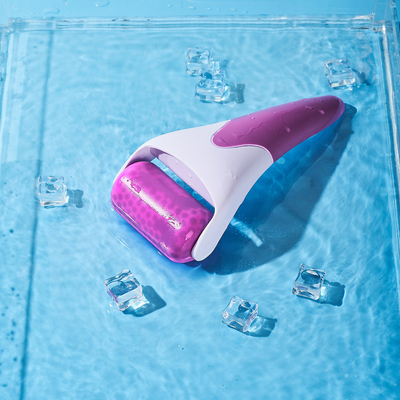 Rejuvenecimiento de la piel Roller facial de hielo negro Roller facial refrigerante para salón de belleza