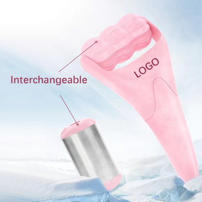 Rejuvenecimiento de la piel Roller facial de hielo negro Roller facial refrigerante para salón de belleza