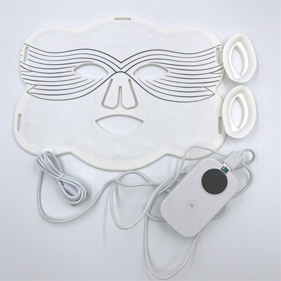 Máscara facial de silicona LED para apretar formas personalizadas y peso neto del producto 0,5 kg