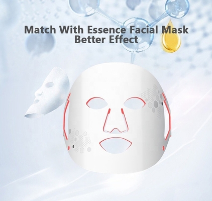 Máscara facial de silicona LED para apretar formas personalizadas y peso neto del producto 0,5 kg