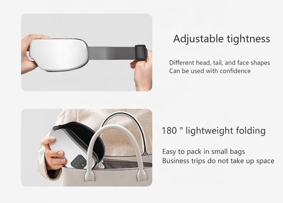 Massageador de ojos conveniente para aliviar la tensión y promover la relajación Batería de 850mAh