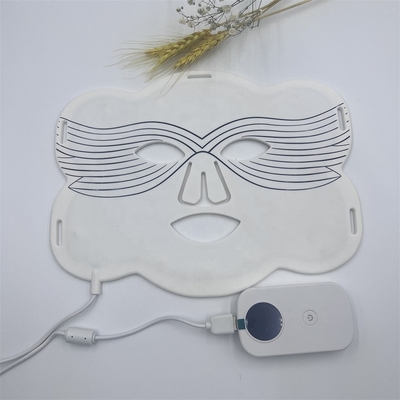 Área de destino nariz formas personalizadas Silicona LED máscara facial para blanqueamiento y más