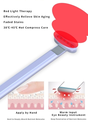 Cuidado de la salud personal 155*18.3*23.4 mm Rotación Microcorriente Ems Masajista de ojos Varita de pluma