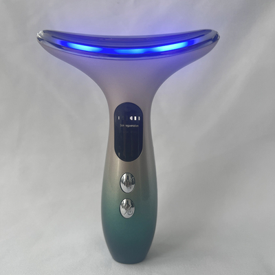 Equipo de belleza multifunción Cuello Masaje facial EMS Dispositivo de belleza de vibración caliente