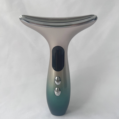 Equipo de belleza multifunción Cuello Masaje facial EMS Dispositivo de belleza de vibración caliente