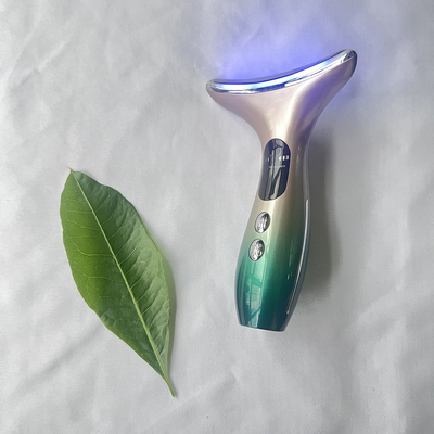 Equipo de belleza multifunción Cuello Masaje facial EMS Dispositivo de belleza de vibración caliente