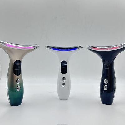Dispositivo de belleza para el cuello y cara con otros enchufes para masajes eléctricos del cuello y antienvejecimiento