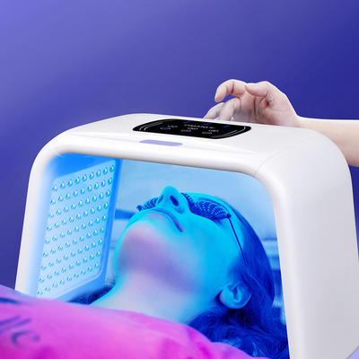 Máscara facial de luz de LED Bastón de terapia de luz roja-tratamiento para la cara 7 en 1 tratamiento facial