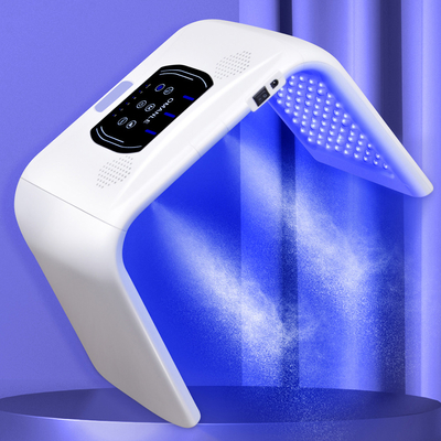 Máscara facial de luz de LED Bastón de terapia de luz roja-tratamiento para la cara 7 en 1 tratamiento facial