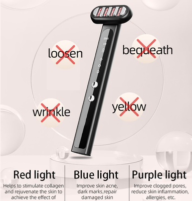 Dispositivo de belleza para ojos mini para el tratamiento de la varilla de terapia de luz en la cara Cuello Ojos y cuerpo
