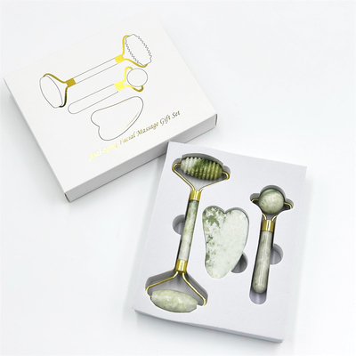 Xiuyan Stone Manilla Gran Cuerpo Gua Sha Jade Roller Gua Sha para el dolor de los músculos Masajista