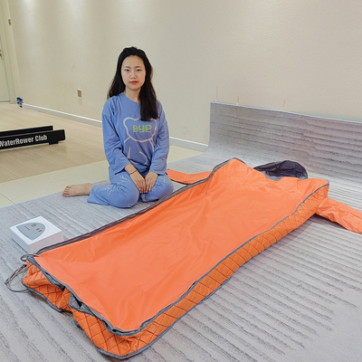 Home Detox Sauna de calefacción con infrarrojos con terapia de luz roja y limpieza de poros