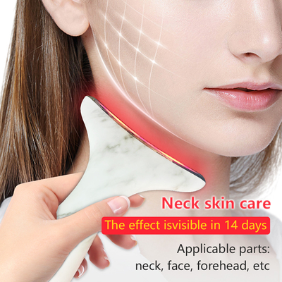 7 en 1 dispositivo de levantamiento facial potencia nominal 2.5W dispositivo para el cuello y cara para el tratamiento de antiarrugas