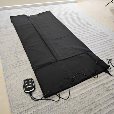 Sauna de desintoxicación e infrarrojos 180x160cm manta de sauna plegable reutilizable con función de calefacción