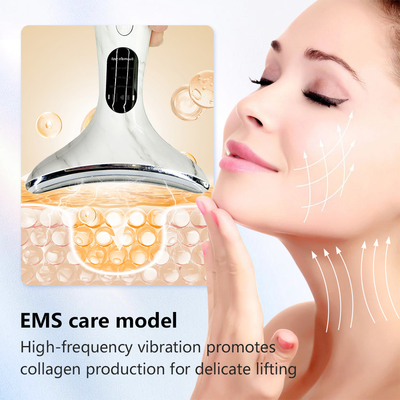 Dispositivo antiarrugas de estimulación muscular eléctrica EMS para rejuvenecimiento de cara y cuello