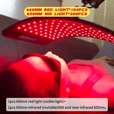 Dispositivo de terapia de luz roja para aliviar el dolor corporal con corriente de salida permanente 2A 660nm y 850nm