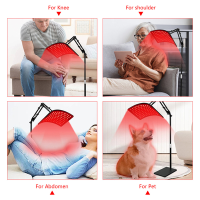 Dispositivo de terapia de luz roja para aliviar el dolor corporal con corriente de salida permanente 2A 660nm y 850nm