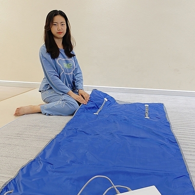 Cubierta de sauna infrarroja de cuero térmico PU impermeable para la desintoxicación de pérdida de peso personalizada