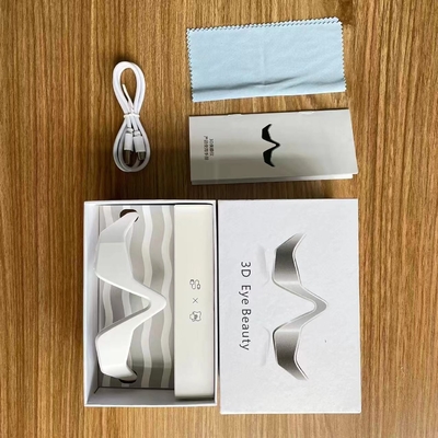 NO Masajista de ojos impermeable 2 en 1 Dispositivo con terapia de luz roja y EMS de microcorriente