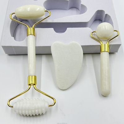 100% de piedra natural Xiuyan de jade Gua Sha para el estiramiento facial y el ajuste de la piel