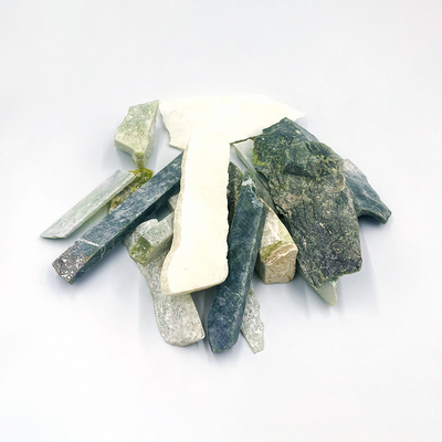 2024 Doble cabeza Xiuyan Stone Jade Roller y Gua Sha Set para el cuidado de la piel a prueba de agua Sí