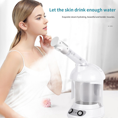 Vaporizador facial multifuncional profesional con humidificador de ozono y lámpara de alimentación