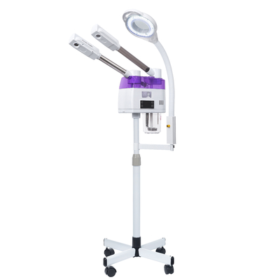 NO Aplicación controlada máquina de vapor para el cuidado de la piel y el rostro SPA en blanco