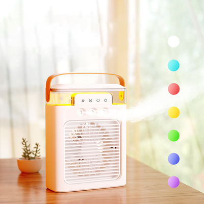 2024 Diseño Mini USB portátil ventilador recargable con tecnología de aire de enfriamiento plegable
