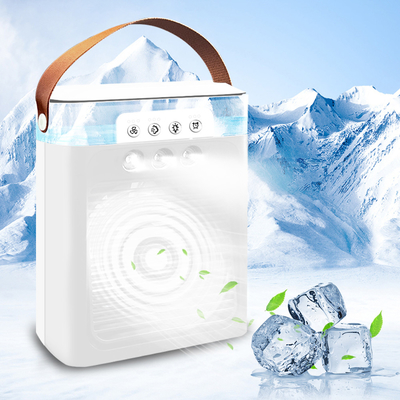 Logotipo de impresión de pantalla de seda 2024 diseño Mini USB portátil ventilador recargable con batería