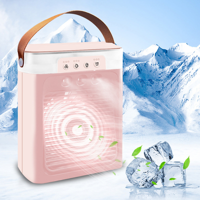 Cooler de aire USB plegable de 6 pulgadas con batería ventilador de carga de aire acondicionado 2024