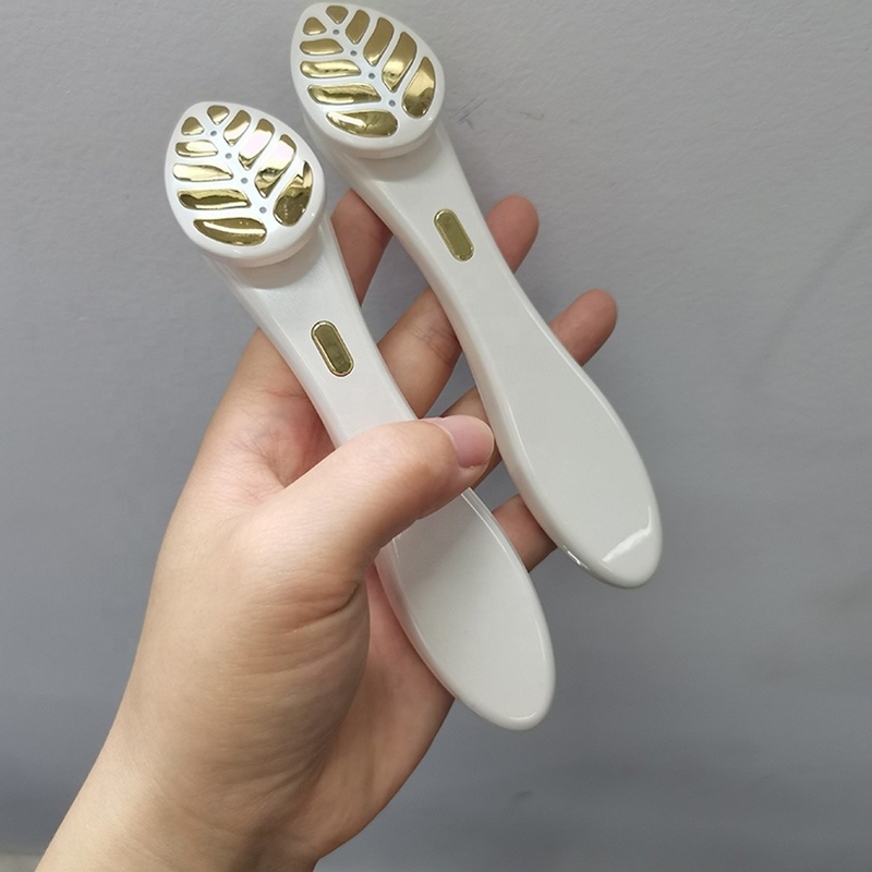 Pluma de masaje ocular ABS a prueba de agua para purificación de poros y tratamiento antiarrugas