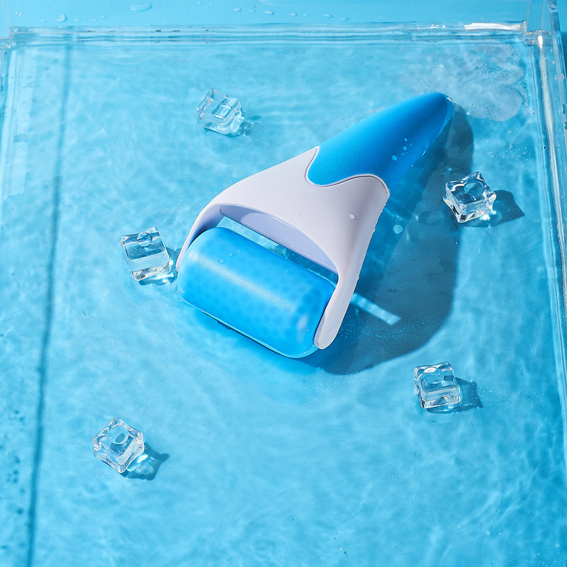 Roller de hielo facial para salón de belleza usando el área de masaje de rejuvenecimiento de la piel Cara ojo cuerpo