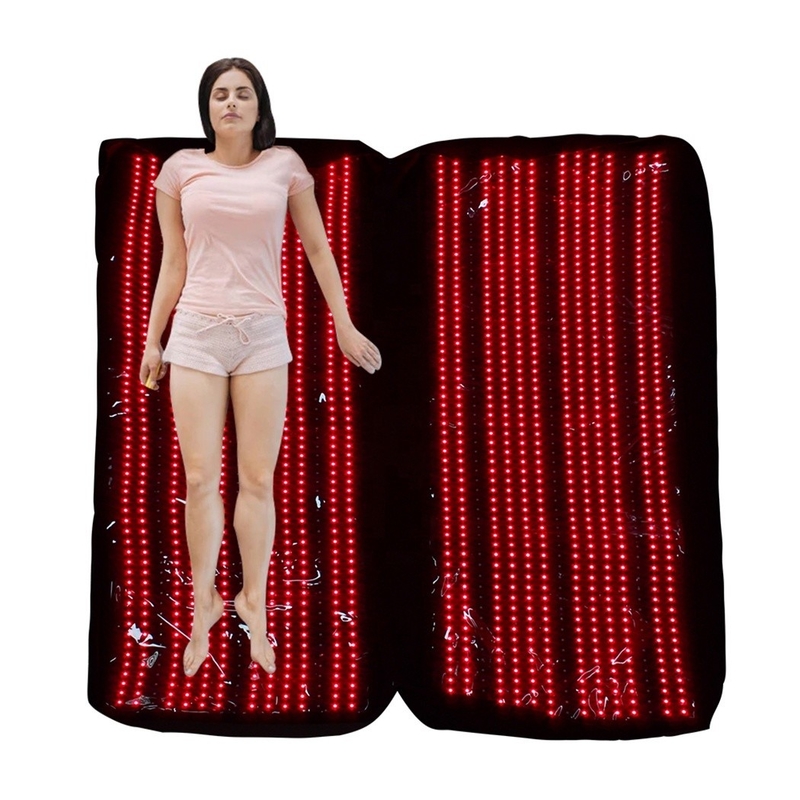 360pcsLED DIP Panel de terapia de luz roja para alivio de cuerpo completo enchufes de EE.UU. Tipo de acoplamiento 110-240