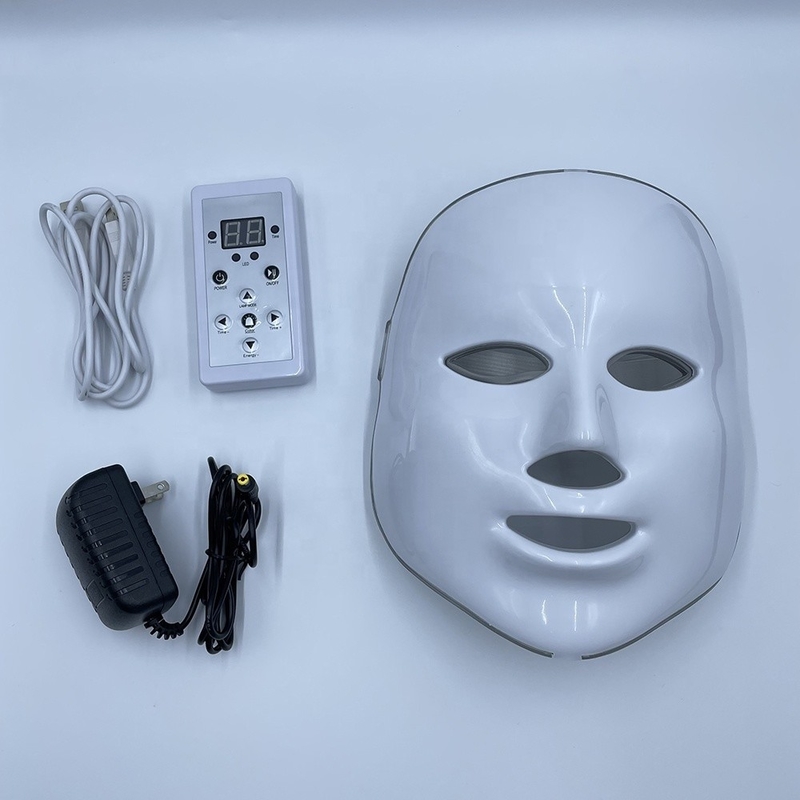 7 Colores LED Mascarillas faciales de tipo CN para tratamiento de luz roja antiarrugas