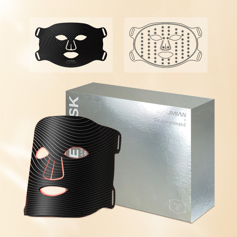 Terapia de luz LED facial Instrumento de tratamiento del acné para piel compacta 2024 terapia de máscara facial LED