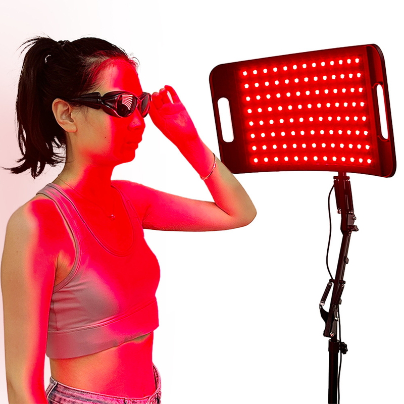 Lámpara de luz roja de pie 660nm de infrarrojo cercano 850nm de luz infrarroja de terapia de lámpara para el cuerpo
