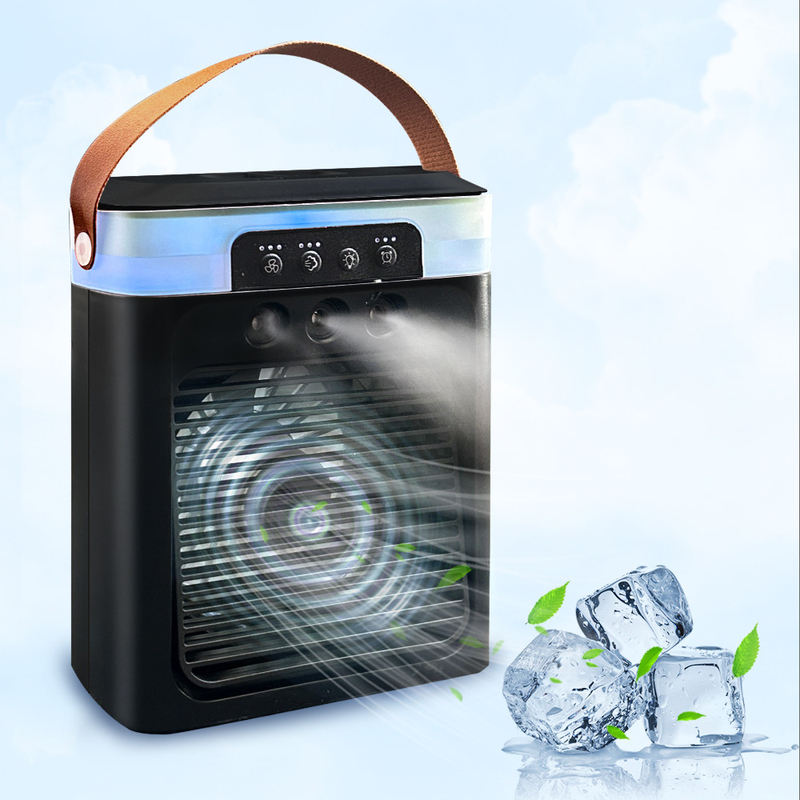ABS PP Mini USB portátil ventilador recargable con batería 6 pulgadas Mini enfriador de aire plegable
